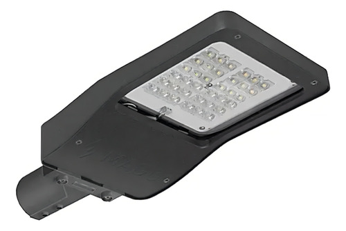 Luminaria Led Suburbana, Alumbrado Vial, Citi 40 Fotocelda Color Gris Oscuro