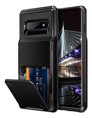 Funda Trajetera Para Samsung Galaxy S10 Plus | Negro