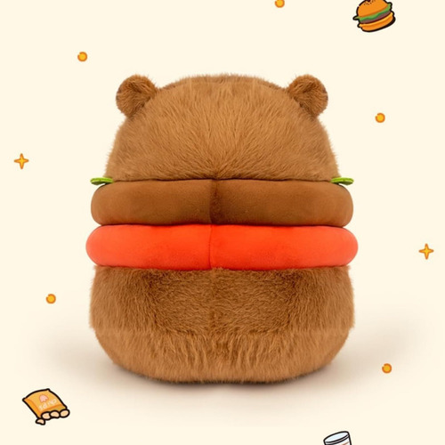 V Peluche Carpincho De 30cm, Regalo Súper Suave Para Niños