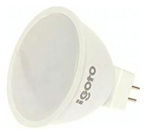 Igoto F20405 Foco Led Mr16, Gu5.3, 5 Watts, Luz Cálida