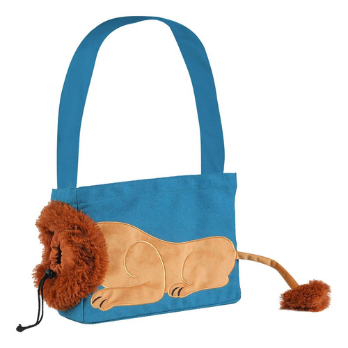 Bolso De Hombro De Lona Resistente Para Mascotas Pequeñas,