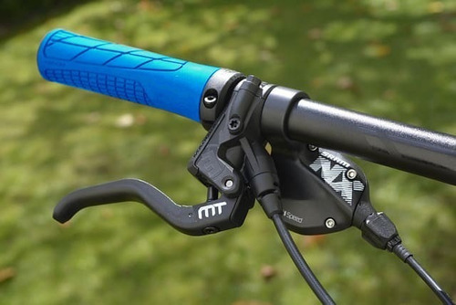 Imagen 3 de 6 de Puño Grip Manopla Con Seguro Comodo Mullido Mtb Ciclismo 305