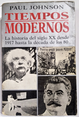 Tiempos Modernos De Paul Johnson