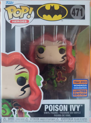 Funko Pop! Heroes Dc #471: Poison Ivy Convención (batman)