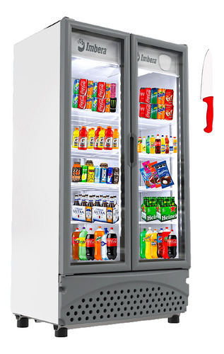 Refrigerador Imbera Vertical Vr 26 Pies 2 Puertas + 2 Regalo