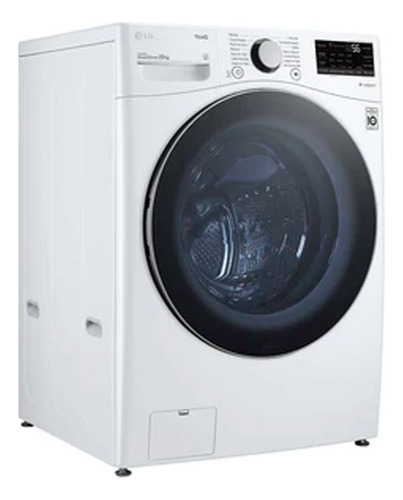 Lavadora LG Carga Frontal 22kg Wm22wv26sr Color Blanco