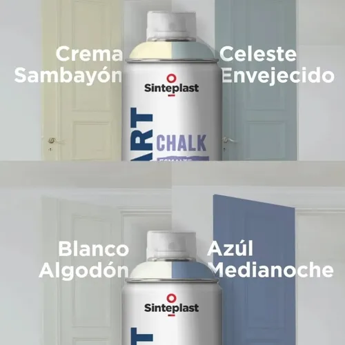Aerosol Tizado Blanco Algodón Creart Chalk Sinteplast 440cm