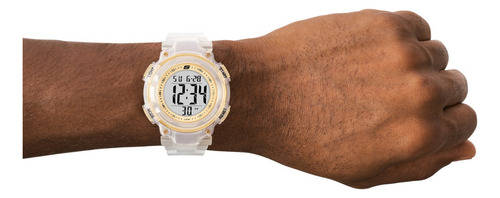 Reloj Hombre Skechers Sr1176 De Poliuretano Transparente Fondo Pantalla Positiva