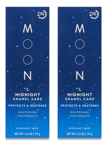 Moon Midnight Enamel Care - Pasta De Dientes Blanqueadora Pa