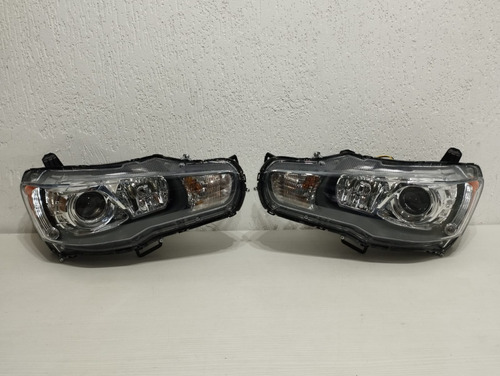 Par Farol Lancer Evo X 2012 14 15 16 17 2018 Com Projetor