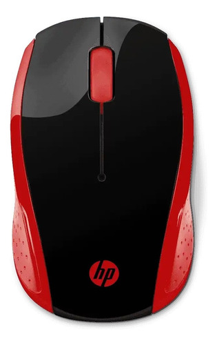 Mouse Hp 200 Wireless 1000 Dpi Ambidiestros Negro 2hu84aa