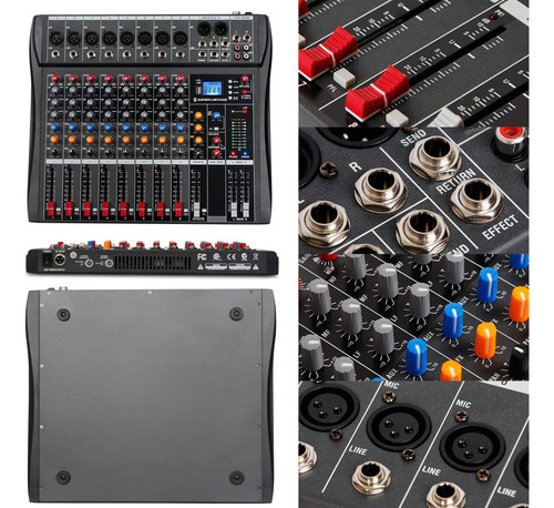 Depusheng Dx8 Consola De Sonido De La Placa De Sonido Profes