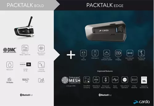 Intercomunicador Cardo Packtalk Neo Manos libres