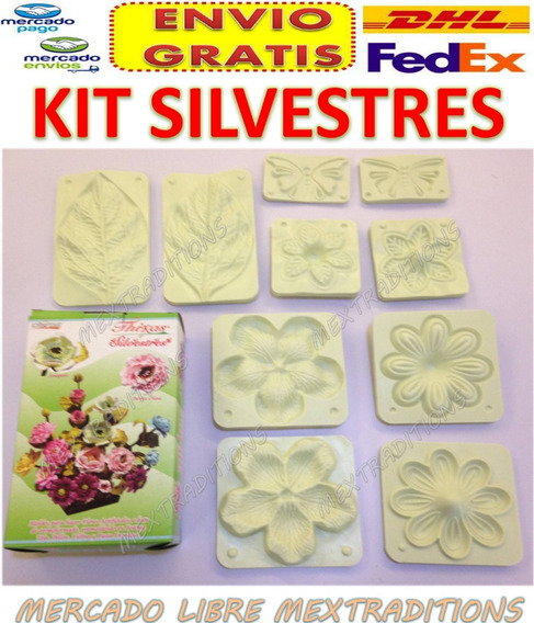 Moldes Flores Foamy Fomy Fomi Silvestre Flor Envio Gratis | MercadoLibre