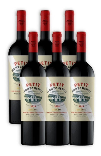 Montchenot Petit Reserva Vino Blend X6u 750ml Bodegas López