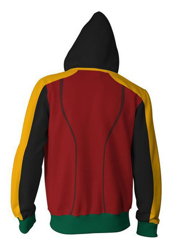 Sudadera De Halloween Dc Hero Batman Robin Para Cosplay En 3
