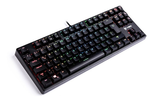 Imagen 3 de 7 de Teclado Gamer Vsg Alnitak Tkl Kailh Color Negro Rgb