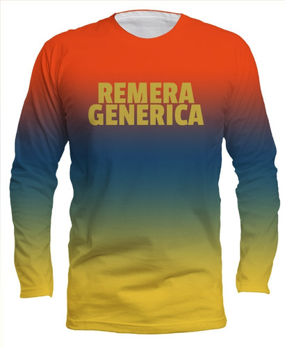 Remera Manga Larga Genérica, Cualquier Modelo Publicado 