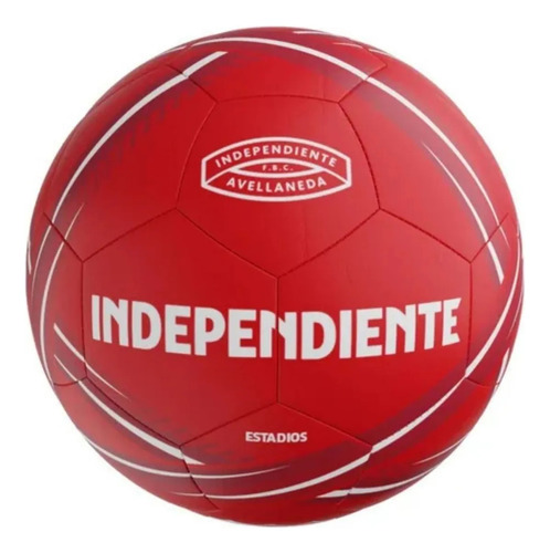 Pelota Futbol Independiente N° 5 Drb Licencia Oficial Niño I Rojo