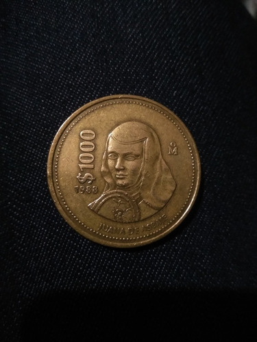 Moneda De 1000 Juana De Asbaje