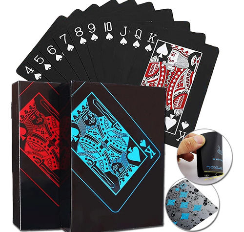 Cartas Baraja Pvc Juego De Naipes A Prueba De Agua