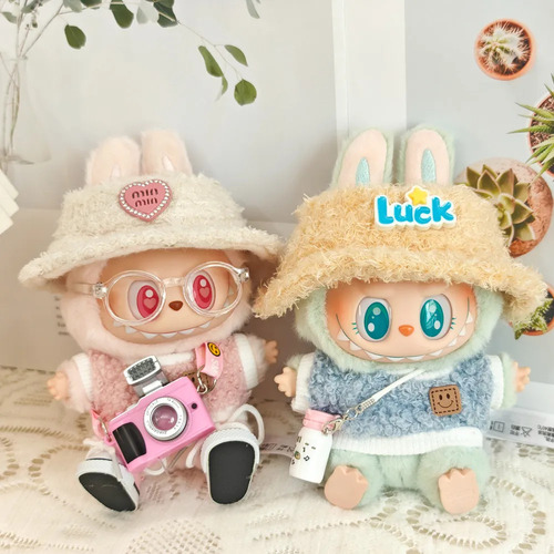Dmm 5 Piece Set Labubu 17cm Doll Clothes - Clothes For