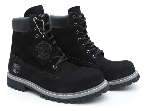 Bota Compat vel Com Timberland Yellow Boot Preta Imperme vel