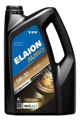 Ypf Elaion Auro 5w30 D1 530 Synthetic Hybrid Dexos 1 Gen 3