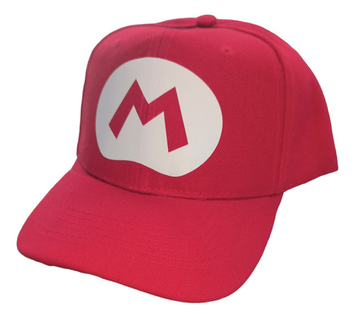 Gorro Snapback Super Mario Bros Niño Y Niña Jockey 