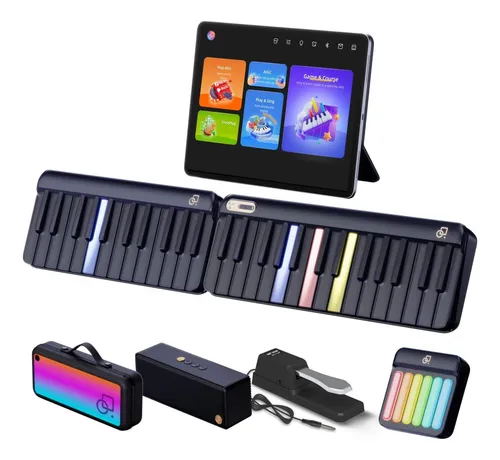 Teclado De Piano Inteligente Popupiano Com Alto -falantes, T