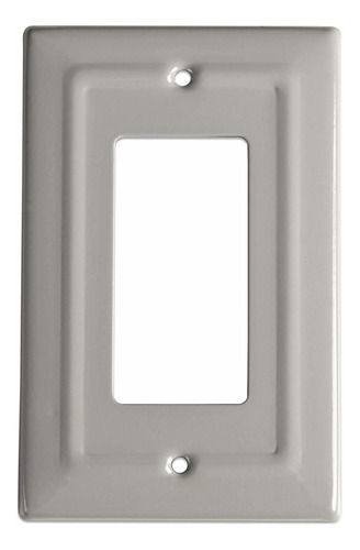 Monarch Abode 19257 Architectural Switch Placa 1-gang Gris P