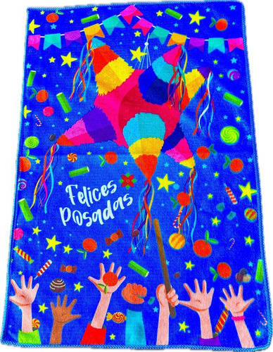 Paquete 5 Trapos/secadores Navideños, Varios Diseños Hilasal