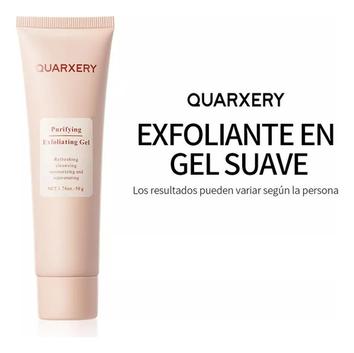 Quarxery Gel Exfoliante Suave Para Una Limpieza Profunda 50g