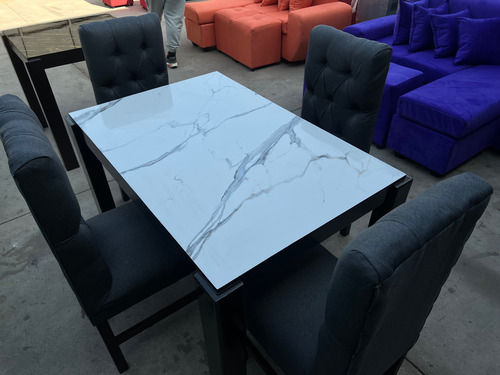 Comedor Moderno De 4 Sillas