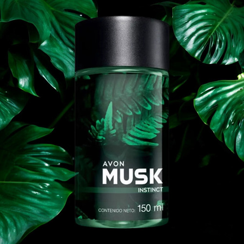 Set Musk+ Instinct Fragancia Y Desodorante Para Hombre Avon