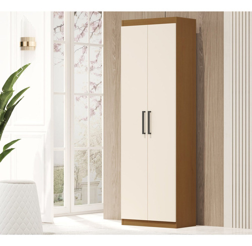 Multiuso 2 Portas 5 Nichos Jb 1000 Nature - Pérola Eb