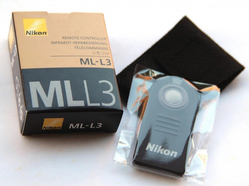 Nikon Cámaras ML-L3 Color Negro Control 