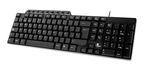 Teclado Xtech Xtk-160s Qwerty Ajustable/teclas Acceso Rápido