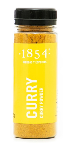 Imagen 1 de 5 de Especias Y Condimentos 1854 - Curry 85 Gramos