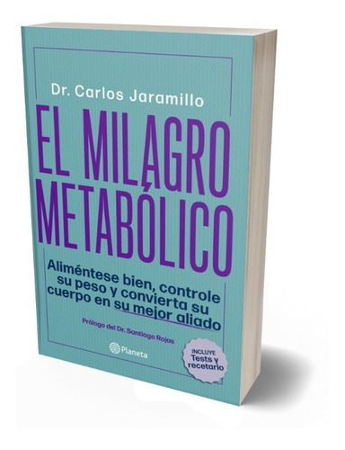 Libro El Milagro Metabólico - Dr. Carlos Jaramillo / Diverti