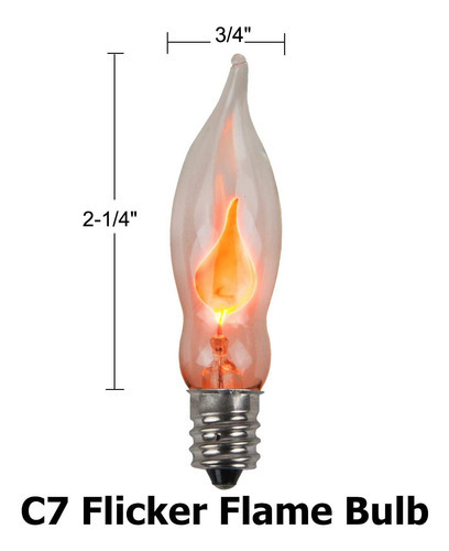 Creative Hobbies A101 Foco De Luz Tipo Llama Parpadeante De