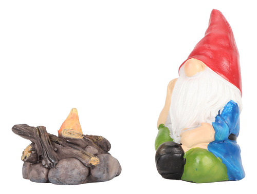 Juego De Jardinería En Miniatura Gnomes Garden Decor, 2 Piez