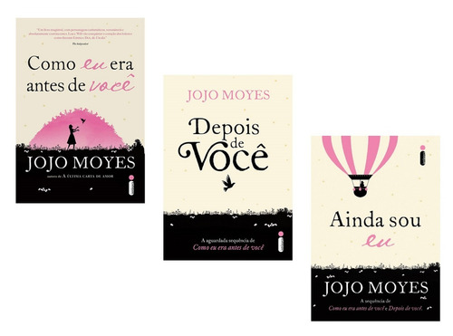 Kit Livros - Como Eu Era + Depois De Você + Ainda Sou Eu