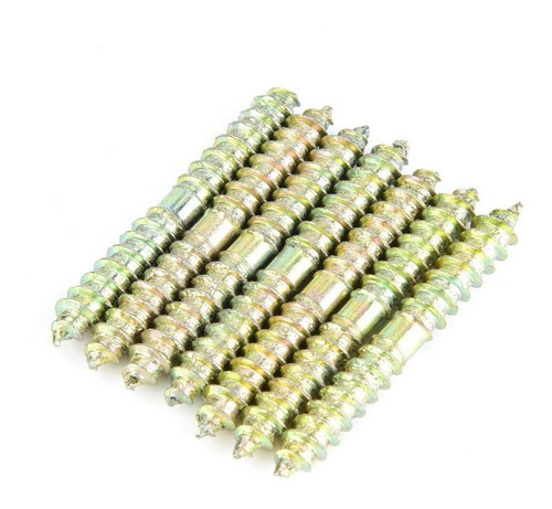 Conector De Muebles De Madera Con Extremos Roscados 20 Uds.