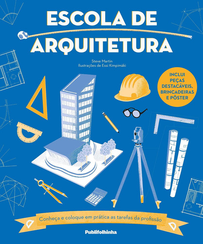 Escola de arquitetura, de Martin, Steve. Editora Distribuidora Polivalente Books Ltda, capa mole em português, 2018