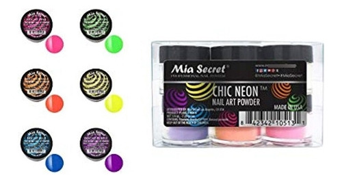 Mia Secret Nail Art Colección De Polvo De Acrílico Galaxy