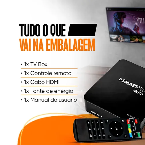 Smart Tv Box 4k 16gb 2gb Ram Android Tv Wi-fi 5g Bahrein | Frete