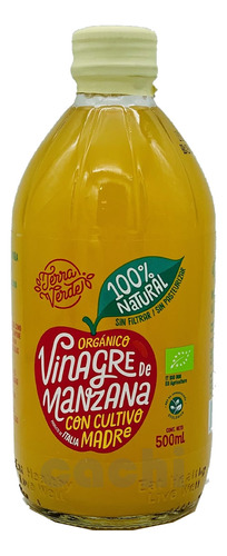 Vinagre Terra Verde De Manzana Orgánico 500ml