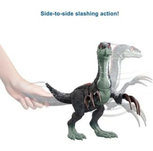 Imagen 4 de 6 de Therizinosaurus Con Sonido Mattel Jurassic World Dinosaurio