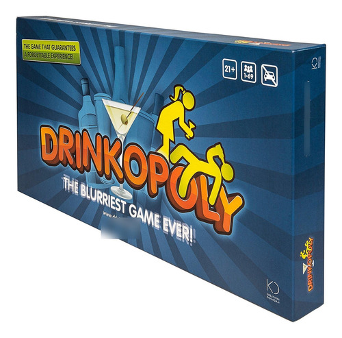 Drinkopoly Juego De Fiesta Divertido Juego De Bebida Para